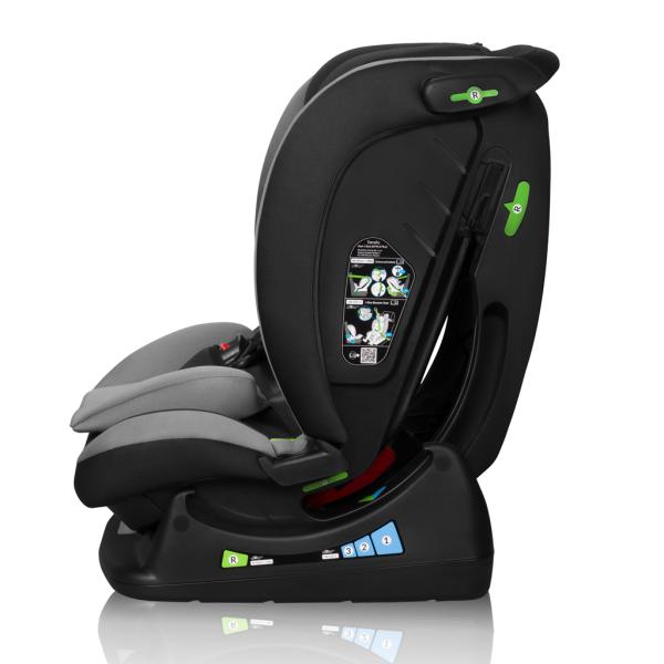 LIONELO Autosedačka Aart i-Size (40-150 cm) Grey Graphite