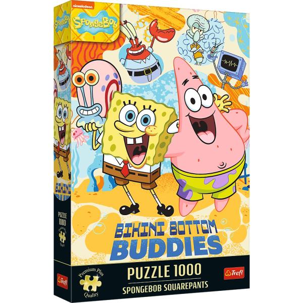 Trefl Puzzle 1000 Premium Plus - SpongeBob SquarePants