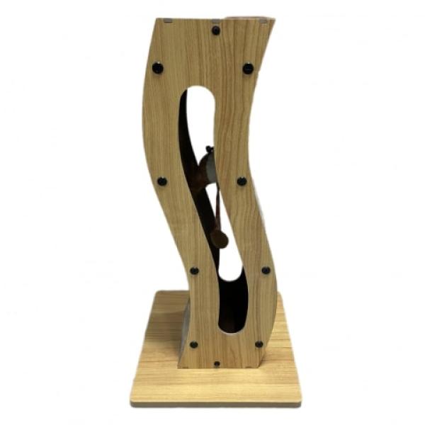 Škrabadlo EP ve tvaru vlny s hračkou 30x30x61cm