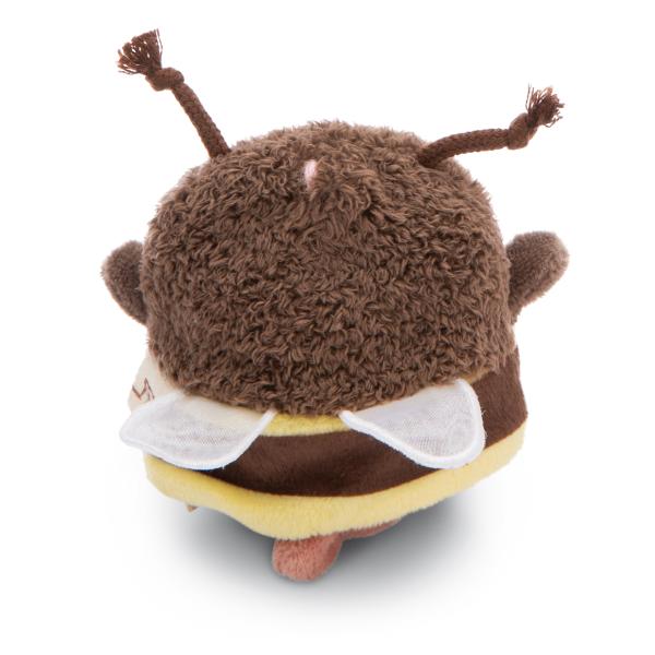 NICI plyš MyMochi Medvídek Nomo 8cm v kostýmu včelky a hranolkami, set dárkové balení (obrázek 3)