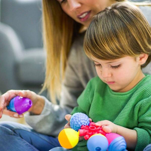 Trefl Lalaboom – Sada spojovacích korálkových bloků – 30 dílů