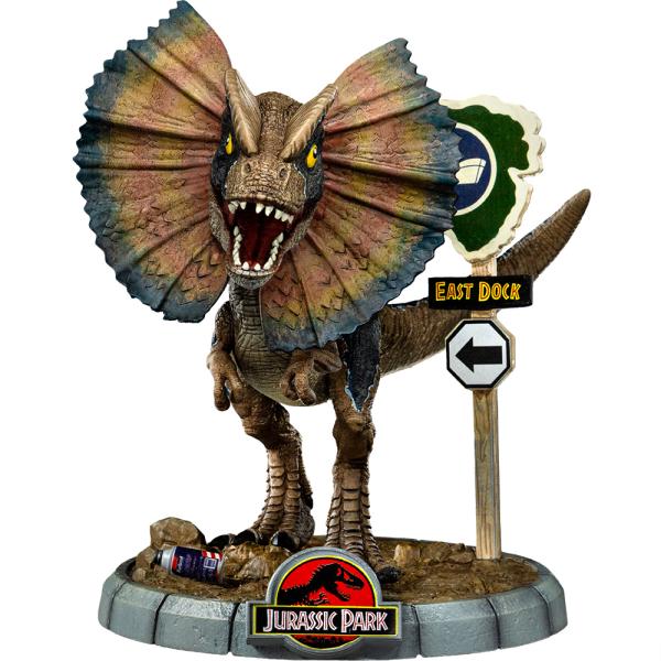 Iron Studios MiniCo Jurassic Park - Dilophosaurus Figurka