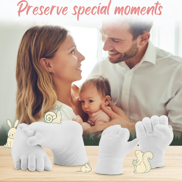 Originální kreativní set 3D odlitek – děti