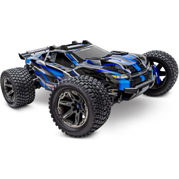 Traxxas Rustler 4x4 Ultimate VXL RTR modrý (obrázek 11)