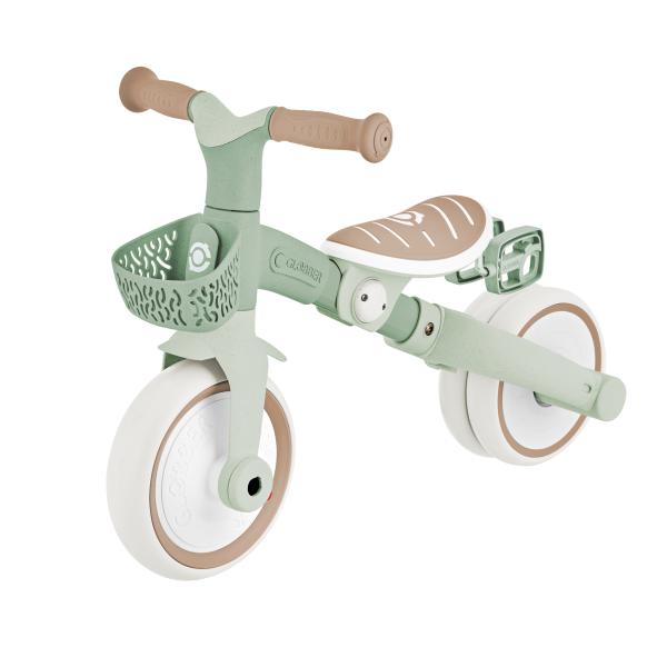 Globber dětské odrážedlo tříkolové - Learning Trike 3in1 PLUS Ecologic Pistachio (obrázek 11)
