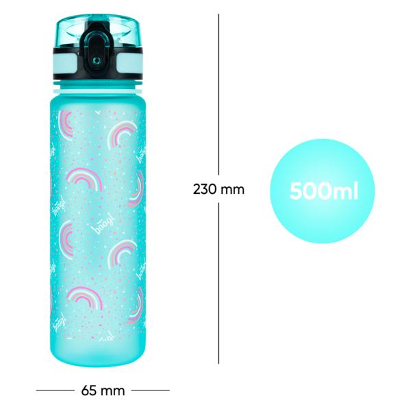 BAAGL Tritanová láhev na nápoje Dúha, 500 ml (obrázek 7)