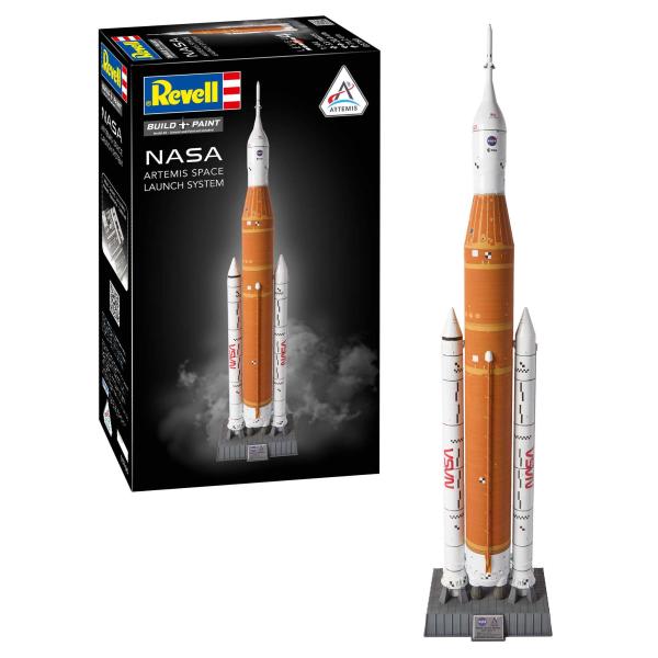 Plastic ModelKit vesmír 03760 – NASA Artemis Space Launch System (SLS) (1:144)