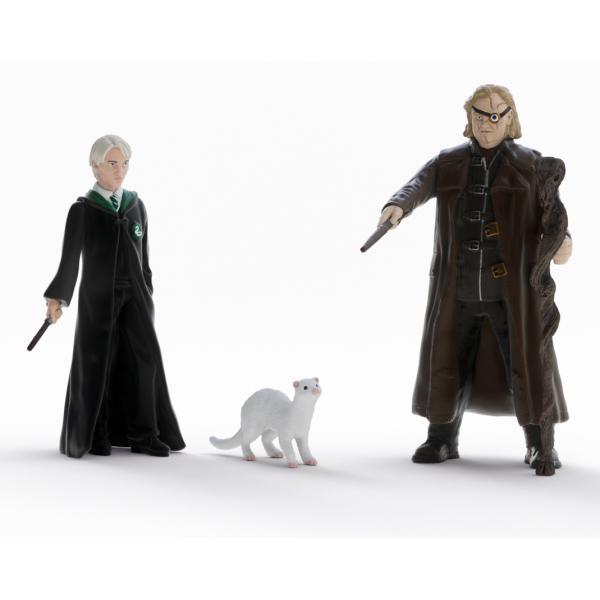 Schleich Harry Potter - Malocchio Moody e Draco Malfoy con furetto