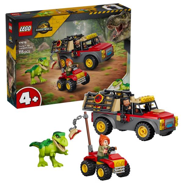 LEGO® Jurassic World 77978 Truck na přepravu mladého T-rexe