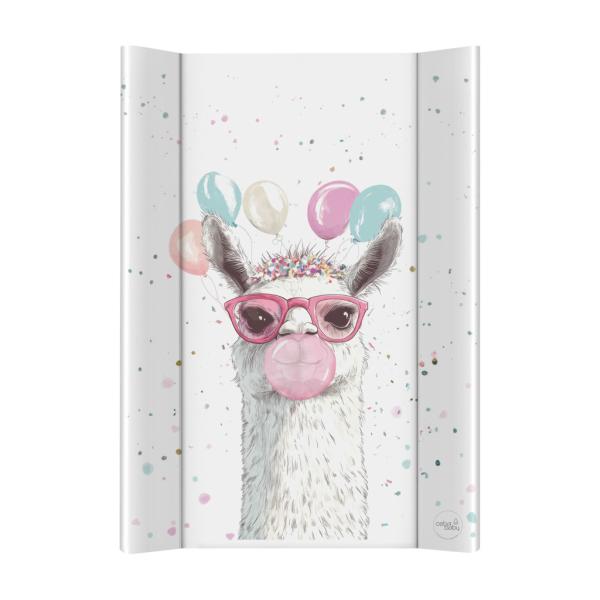 Ceba Podložka přebalovací 2-hranná s pevnou deskou (50x70) Ultra Light Crazy Lama (obrázek 3)