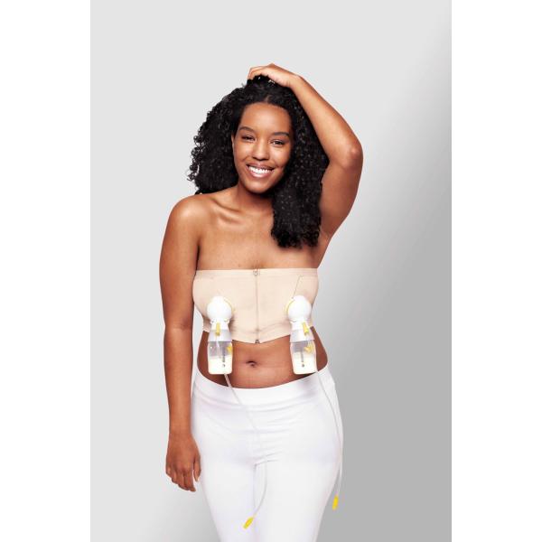 MEDELA Pás pro snadné odsávání Hands-free™ – béžový L