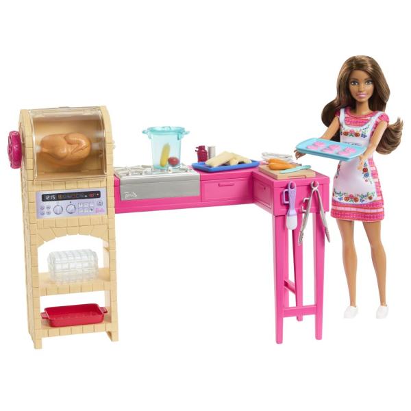 Barbie bábika Teresa a kuchynka herný set