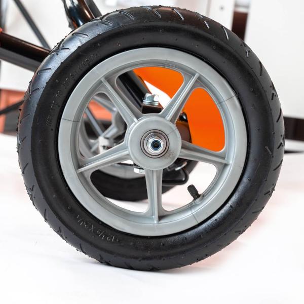 Dětská šlapací motokára Go-kart Baby Mix Buggy bílá (obrázek 7)