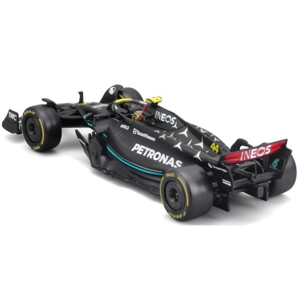 Bburago 1:24 RACE Formula F1 MODEL-KIT - Mercedes-AMG F1 W14 E (2023) #44 Lewis Hamilton (obrázek 6)