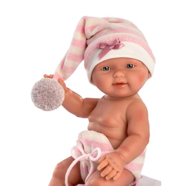 Llorens M26-314 obleček pro panenku miminko NEW BORN velikosti 26 cm s doplňky (obrázek 6)