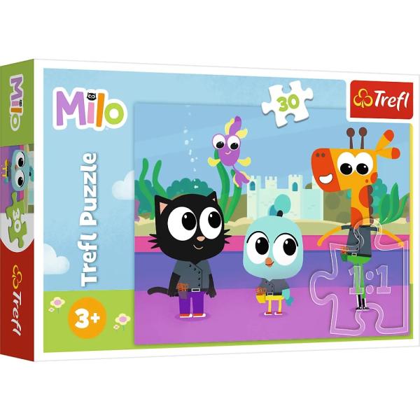 TREFL Disney puzzle 30 dílků Koťátko Milo