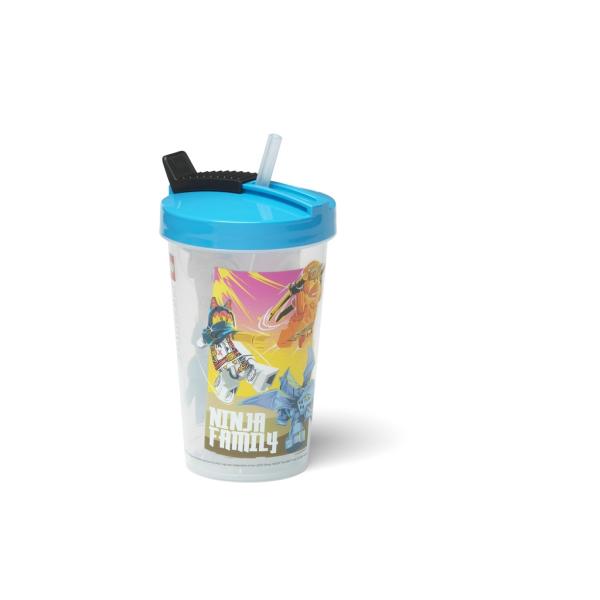 LEGO Ninjago hrníček se slámkou - modrá (obrázek 3)