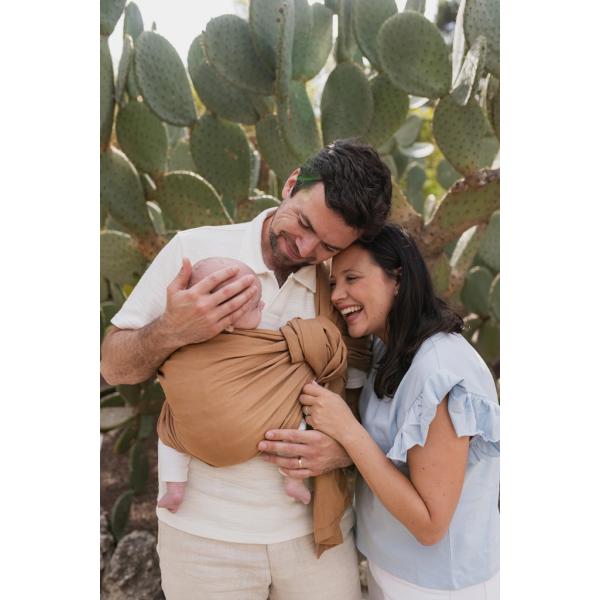 BOBA Nosítko dětí / šátek Ring Wrap – Rye