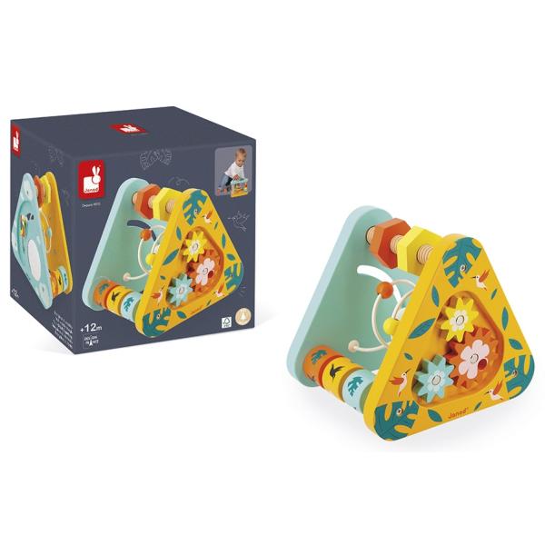 Janod Multifunkční didaktická hračka Trojúhelník Tropik