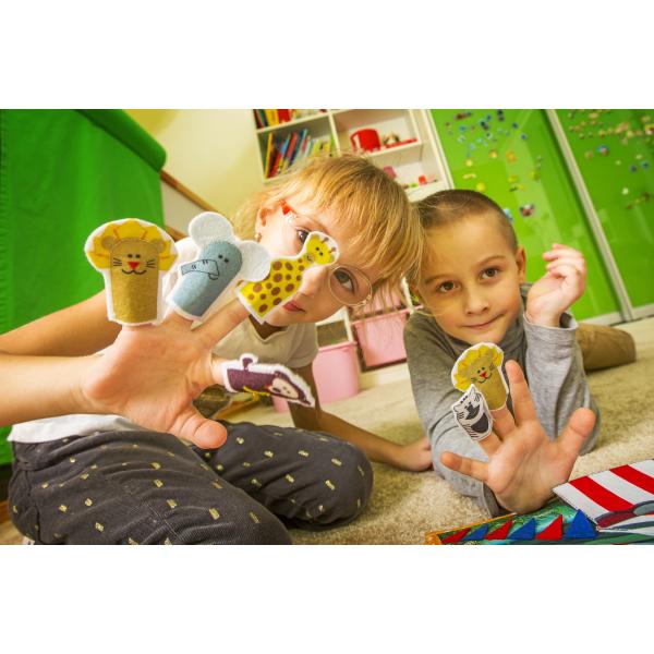 Interaktivní dětská knížka Quiet Book, Rabbit