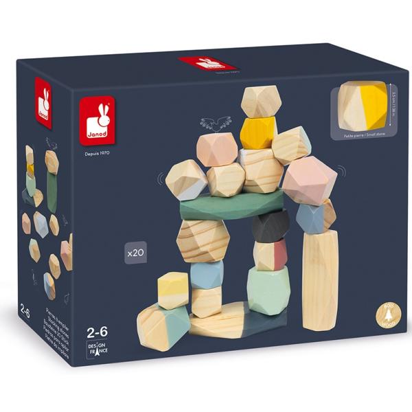 Janod Sweet Cocoon kameny 20 ks (obrázek 6)