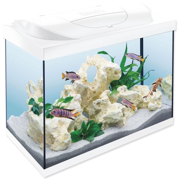 Akváriový set Tetra Starter Line LED bílý 61x32x51cm 80l