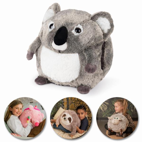 Cozy Noxxiez HW711 Koala - hřejivý plyšový polštář 3 v 1 (obrázek 6)