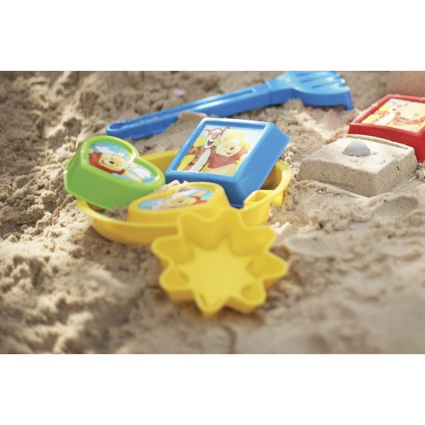 Wader Sada do písku 9 ks Macko Pooh