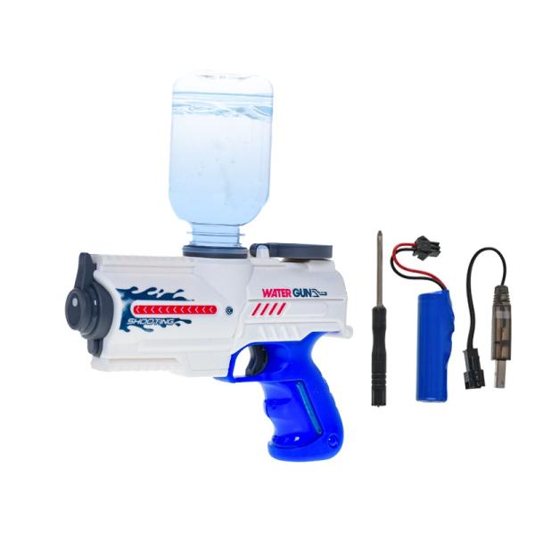Sun Fun vodní pistole 18 cm na baterie + USB s nádržkou na vodu.