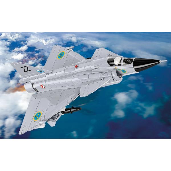 Cobi 5915 Ozbrojené síly SAAB AJ37 VIGGEN, 1:48, 881 k (obrázek 9)
