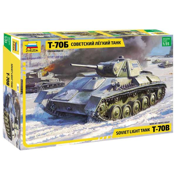 Model Kit tank 3631 - Sovětský tank T-70 (1:35)