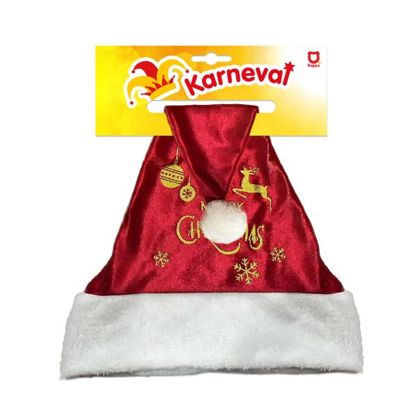 Vánoční čepice s potiskem
