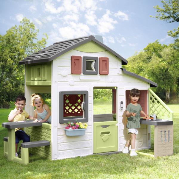 Smoby Domeček Life Friends House s kuchyní rozšiřitelný (obrázek 7)