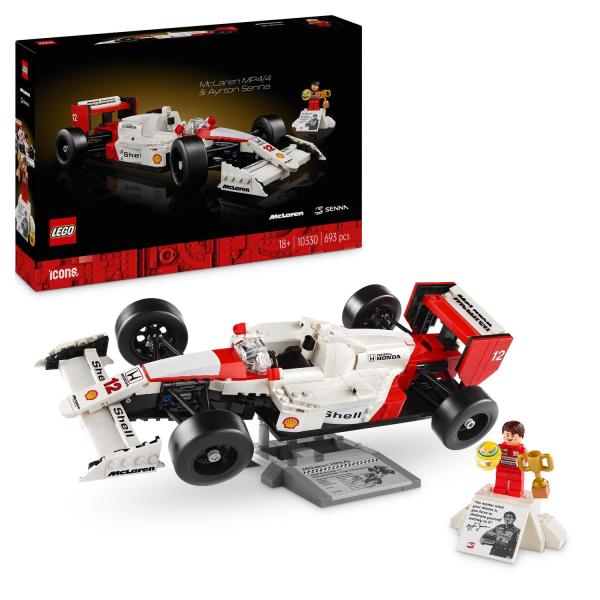 Icone LEGO® 10330 McLaren MP4/4 e Ayrton Senna