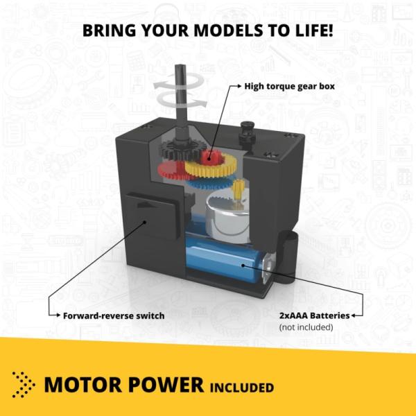 Engino Inventor 120 models motorizovaný set - multi models (obrázek 3)