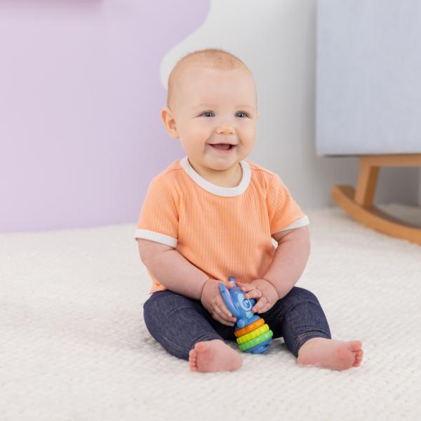 BRIGHT STARTS Hračka senzorická Twist-a-Stitch™ 3m+ (obrázek 3)