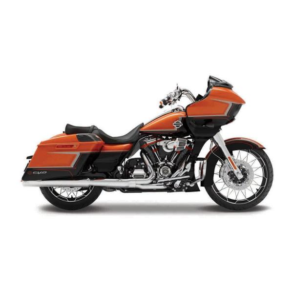 Maisto - HD - Motocykel - 2022 CVO Road Glide, oranžovo-metalic čierna (séria 44), blister