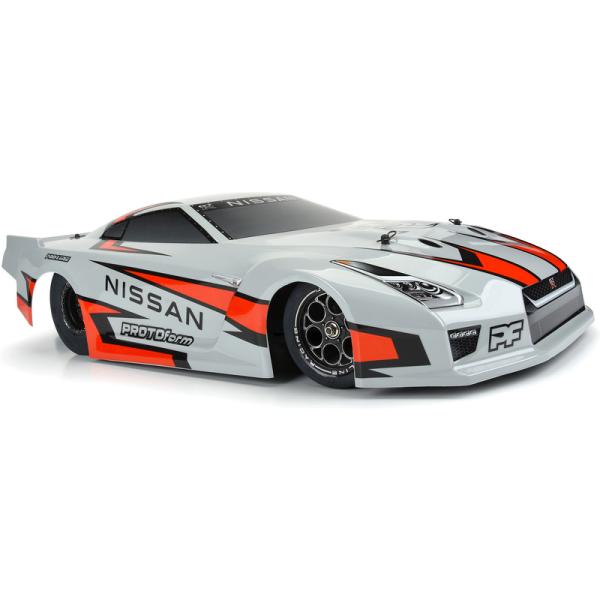 PROTOform karosérie 1:10 Nissan GT-R R35 Pro šedá: Drag Car (obrázek 7)