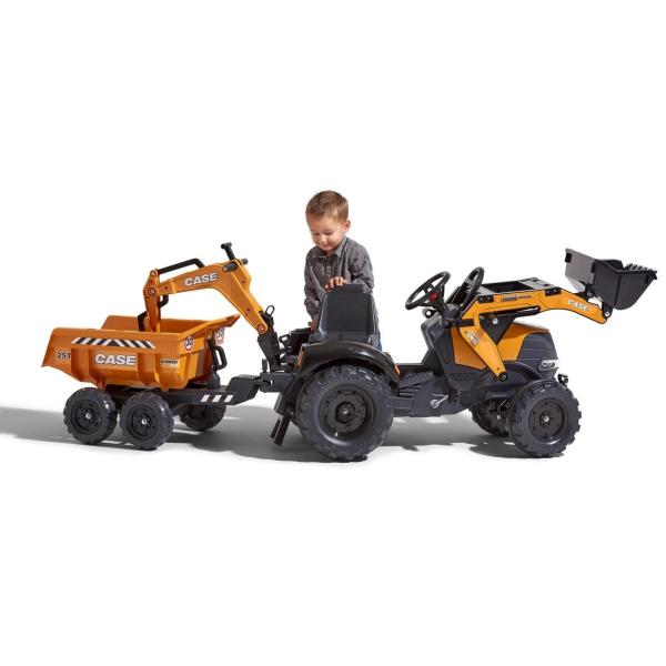 Falk Šlapací traktor 997W Case CE 580 Super N oranžový (obrázek 5)