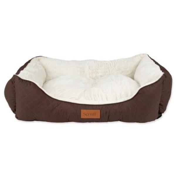 Pelíšek Scruffs Wilton Box Bed hnědý L 75x60cm