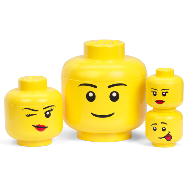 LEGO® úložná hlava (mini) - silly (obrázek 3)