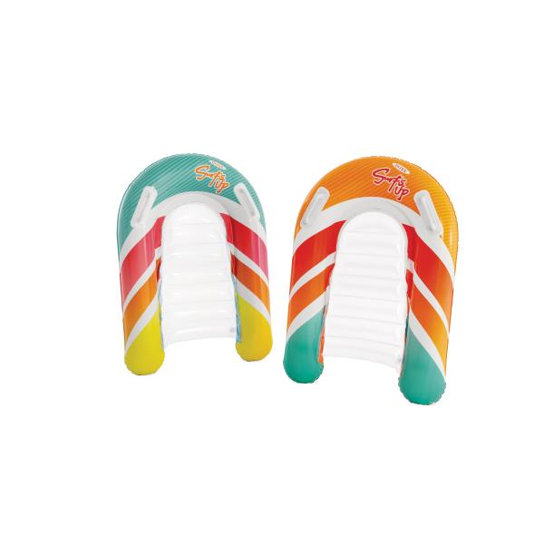 Intex 58172 Nafukovací lehátko s rukojeťmi, 79x58x13cm, 2 druhy