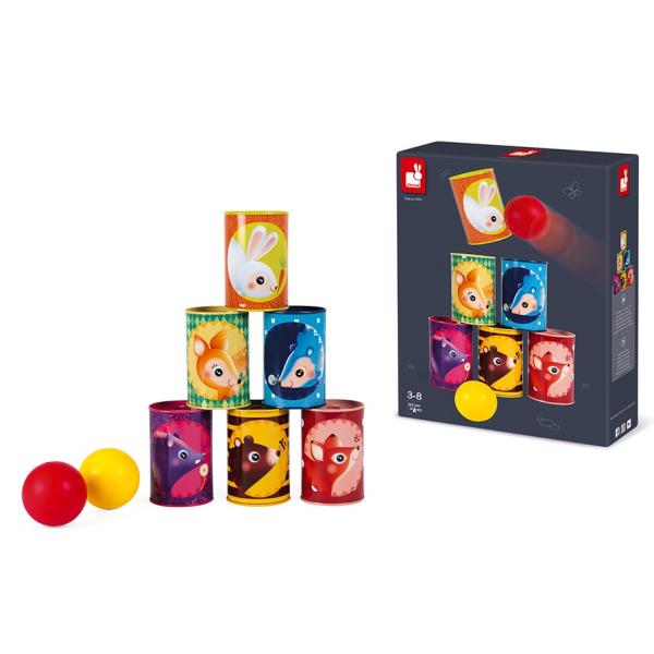 Janod Plechovky Les 6 ks (obrázek 5)