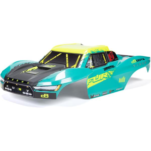 Arrma karoséria zelená: Fury 1:10