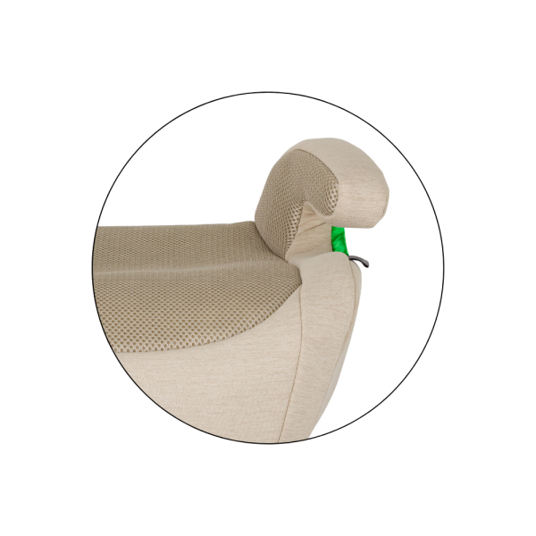 PETITE&MARS Podsedák Optimus Pro i-Size Air Sage Beige 125 - 150 cm (22-36 kg) (obrázek 9)