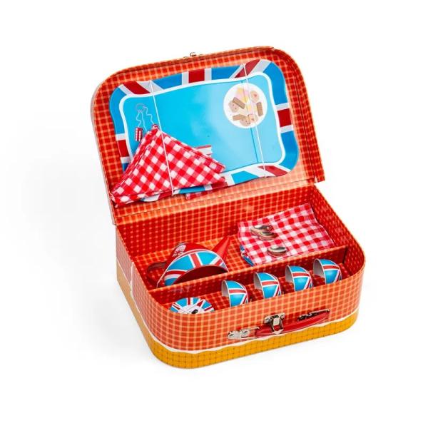 Bigjigs Toys Čajová sada v kufříku Londýn (obrázek 3)