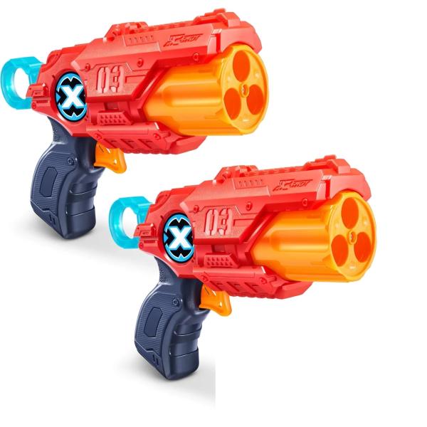 X-SHOT 2X Reflex 6 (3 Canettes, 16 FléChettes)-image