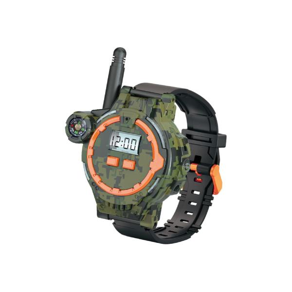 Hodinky a vysílačka walkie-talkie set 9x6 cm