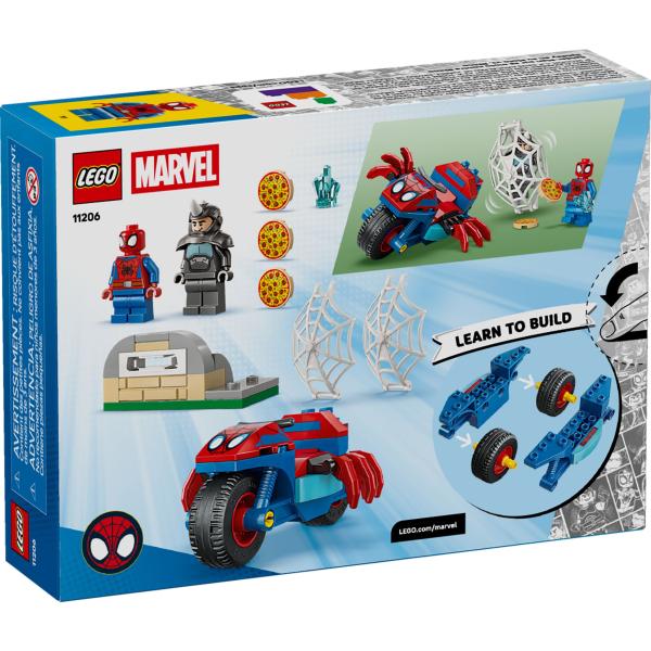LEGO® Marvel 11206 Spidey na motorce vs. Rhino