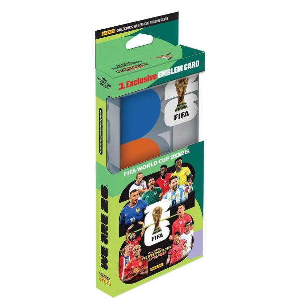 FIFA WORLD CUP 2026 – ADRENALYN – plechová krabička PENCIL